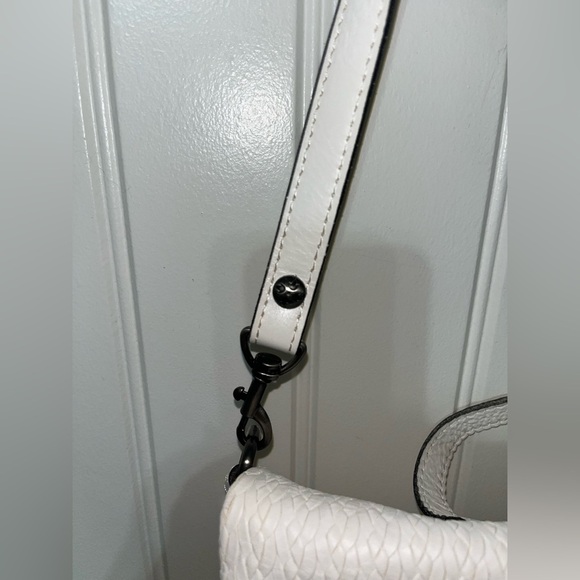 Patricia Nash Twisted Woven Collection Luzille Backpack Shoulder White - Picture 10 of 16